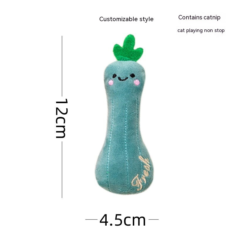 Plush Toy Contains Catnip Cat Toy Self-Hi Bite-resistant Scratch-resistant Pet Supplies