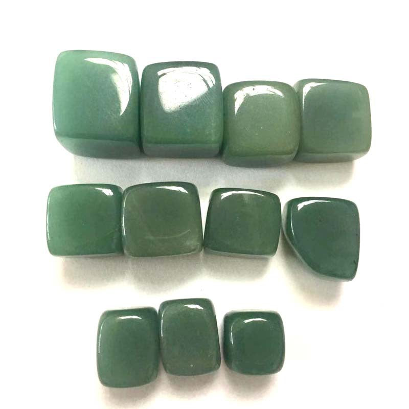 Natural Aventurine Jade Irregular Crushed Stone