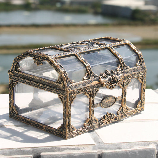 Pirate transparent treasure chest