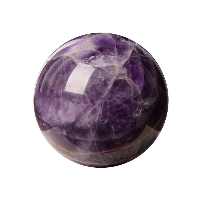 Natural Dream Amethyst Ball Pendant Original Stone