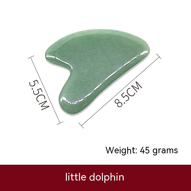 Natural Aventurine Scrapping Plate