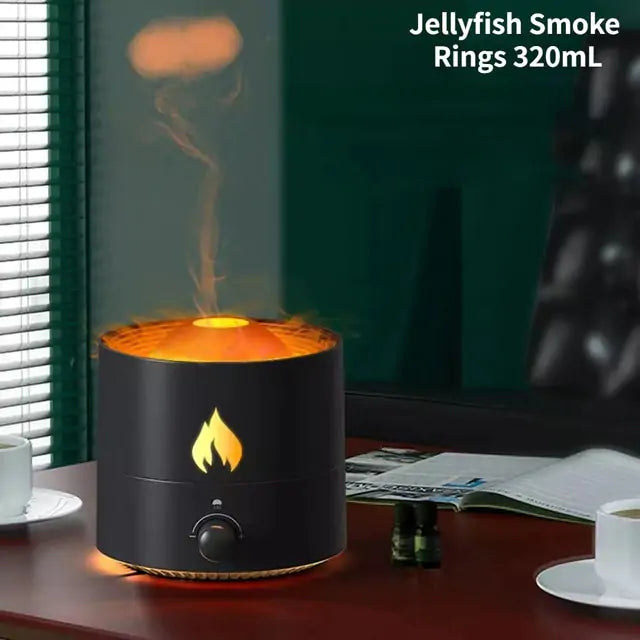 Flame Aroma Diffuser Essential Oil