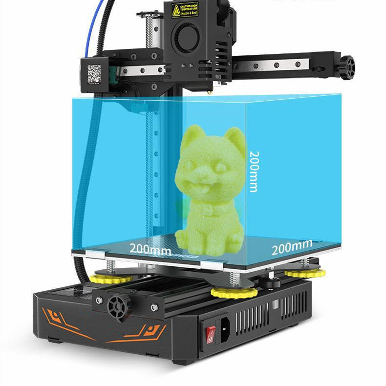 Entry-level Two-wire Gauge Small-size 3d Printer