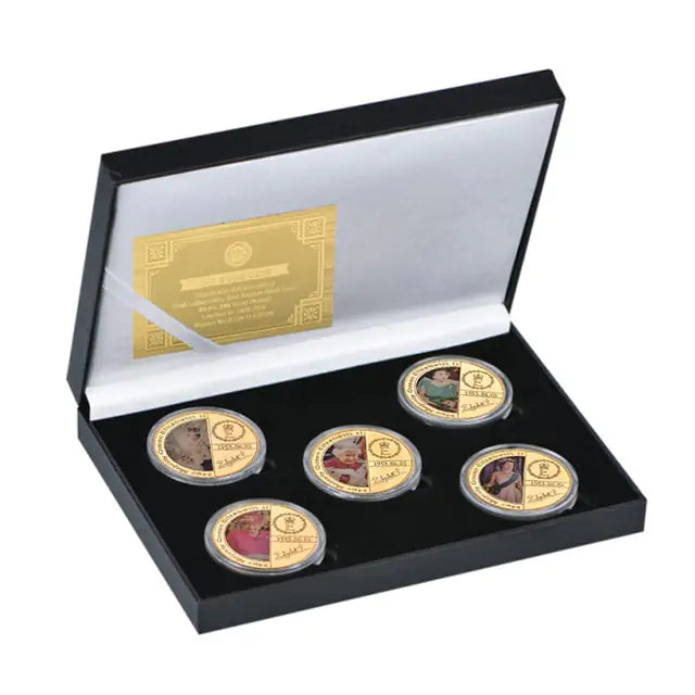 Queen Elizabeth II Gold Commemorative Coin