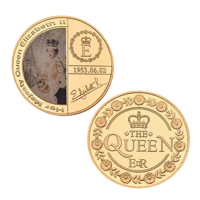 Queen Elizabeth II Gold Commemorative Coin