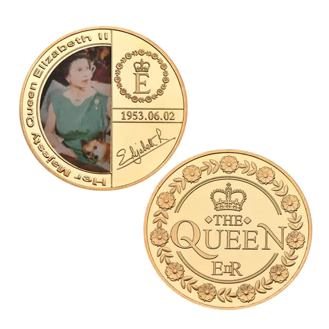 Queen Elizabeth II Gold Commemorative Coin