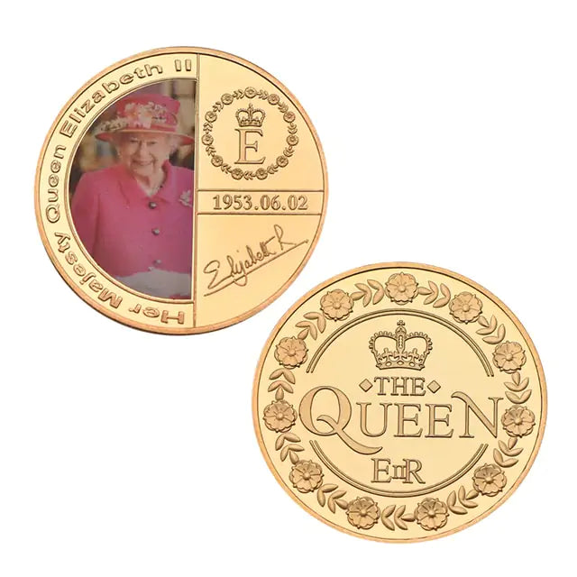 Queen Elizabeth II Gold Commemorative Coin