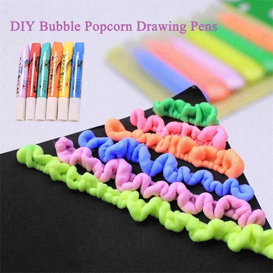 3D Printing Bubble Pen Children Popcorn Pen Drawing