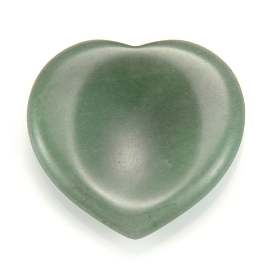 Natural Stone Heart-shaped Concave Wangyou Stone Ornaments