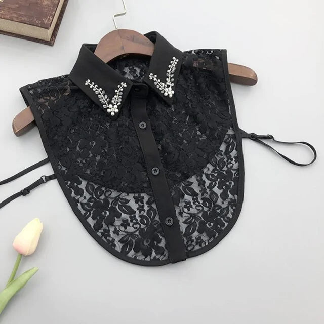 Handmade Beads Embroidery Fake Collar for Woman