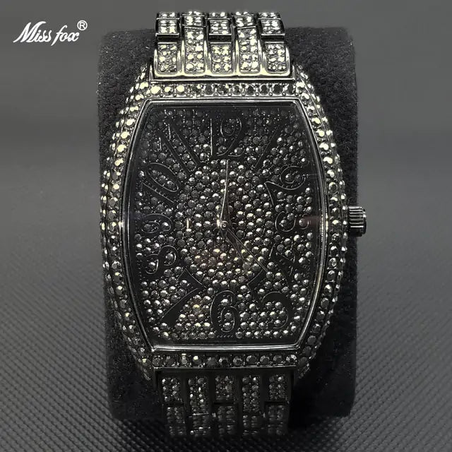 Popular Tonneau Diamond Watch