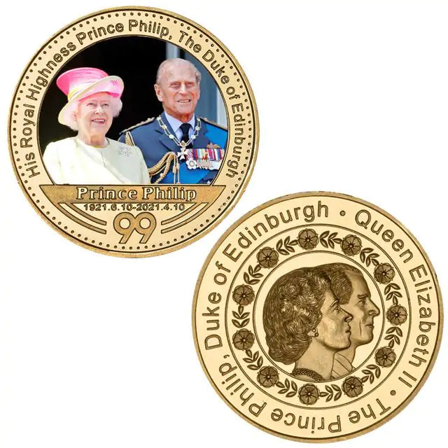 Queen Elizabeth II Gold Commemorative Coin