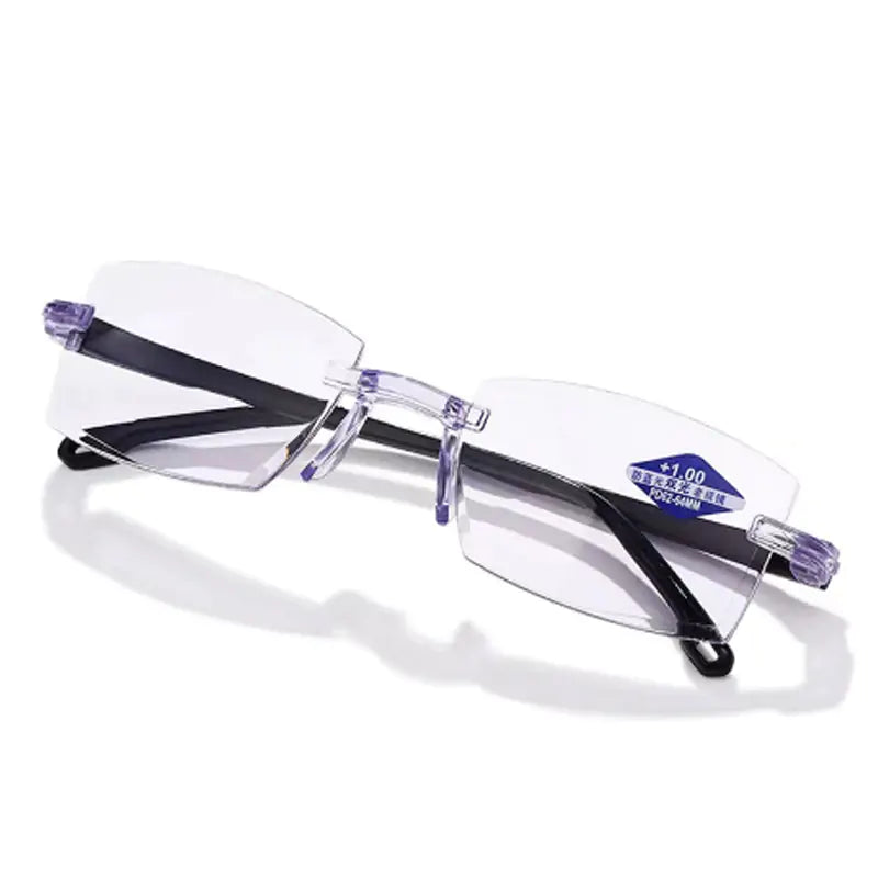 New Diamond-cut Bifocal Progressive Reading Glasses for Men