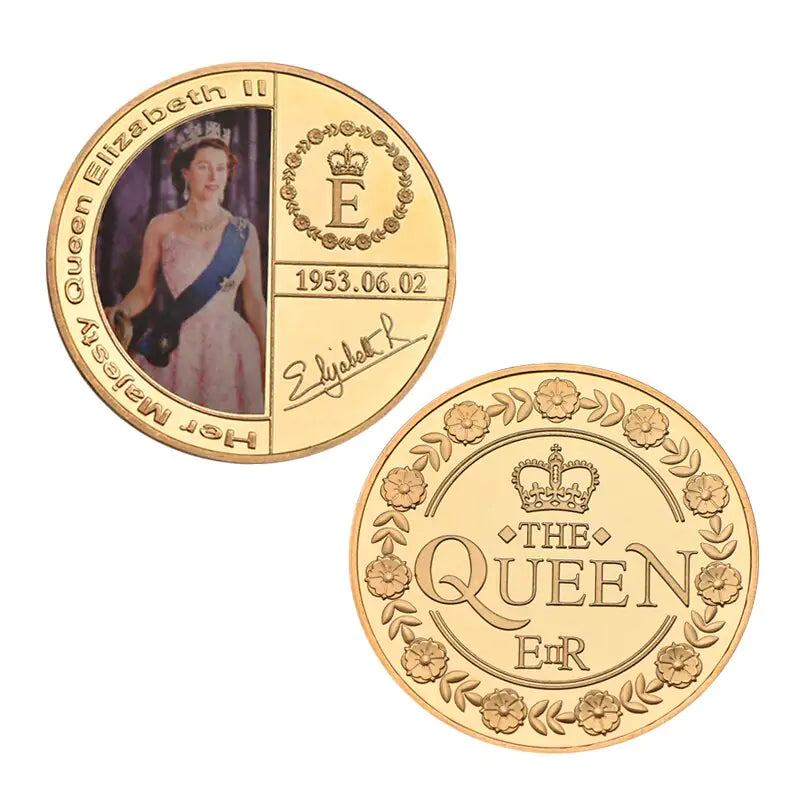 Queen Elizabeth II Gold Commemorative Coin