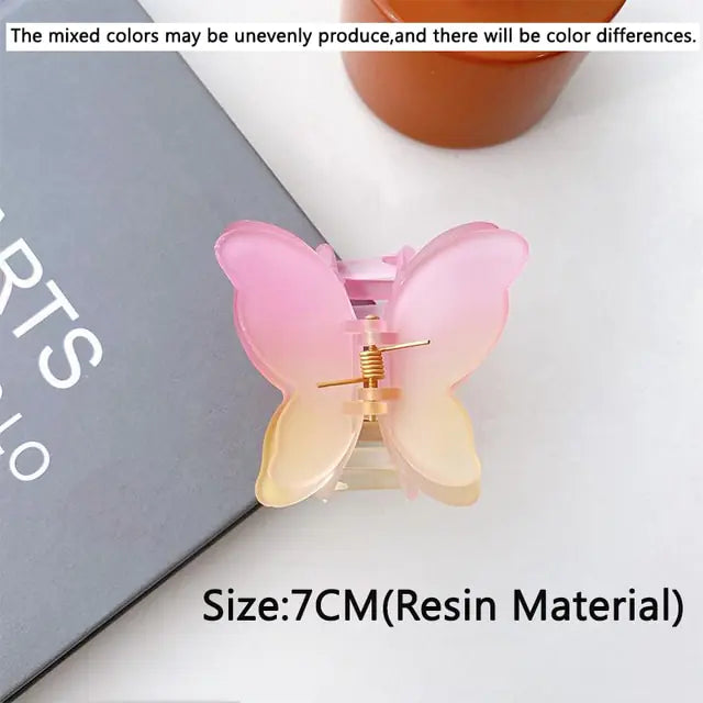 Sweet Fairy Butterfly Shape Hair Claws