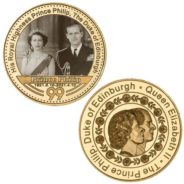 Queen Elizabeth II Gold Commemorative Coin