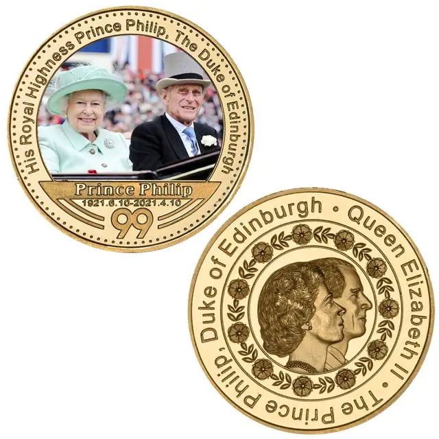 Queen Elizabeth II Gold Commemorative Coin