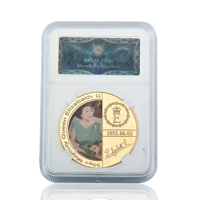 Queen Elizabeth II Gold Commemorative Coin