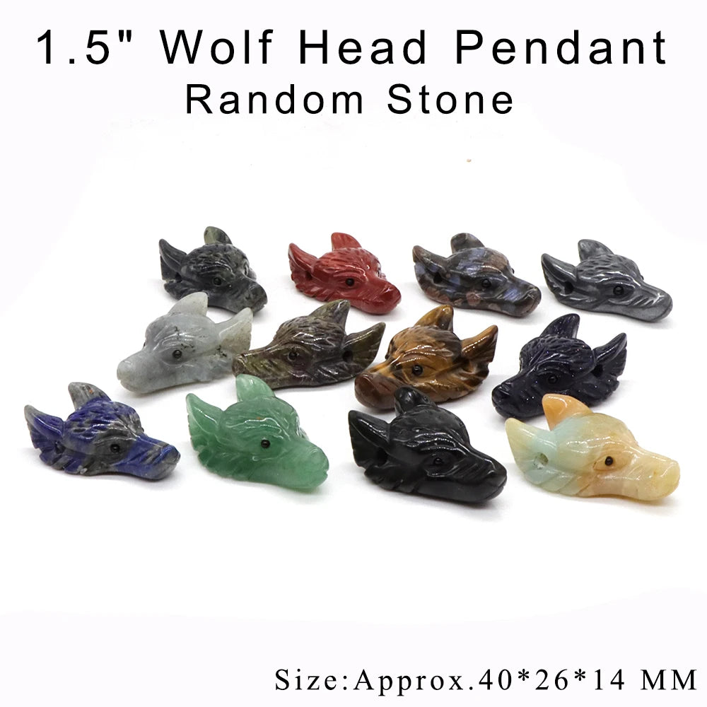 12pc/ Set Mix Natural Random Crystals and Stones Animals