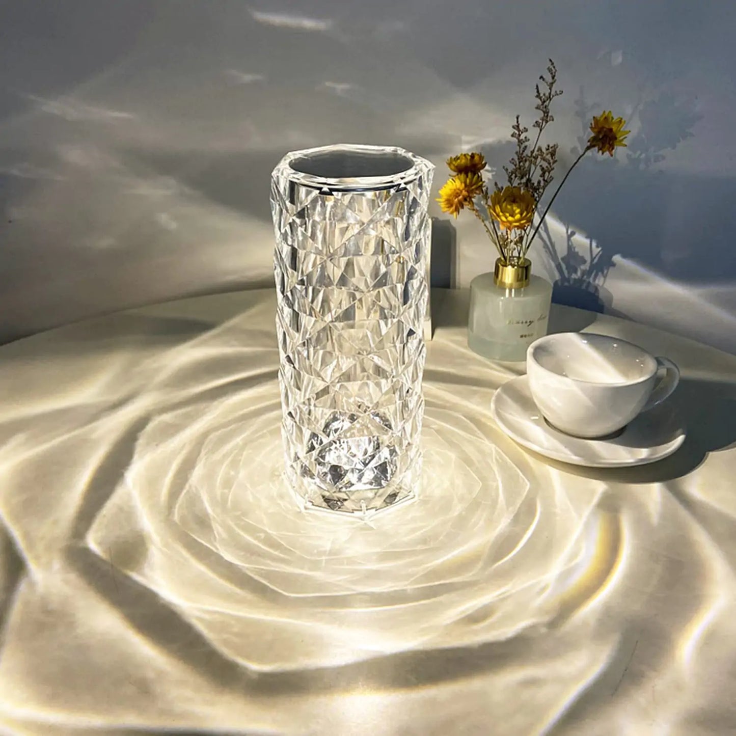 Diamond Crystal Touch Night Light