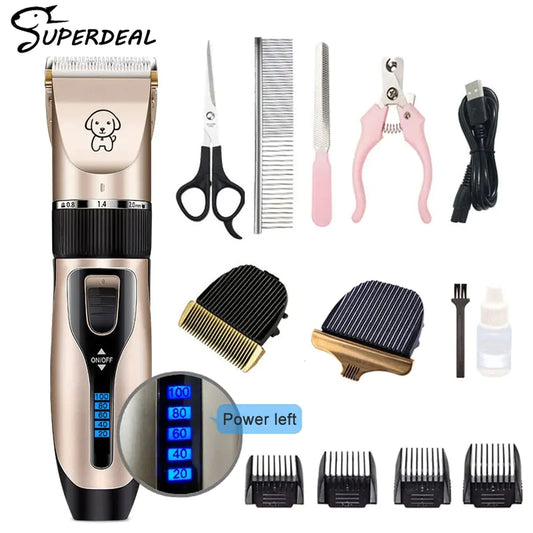 Dog Hair Clippers Trimmer  Set